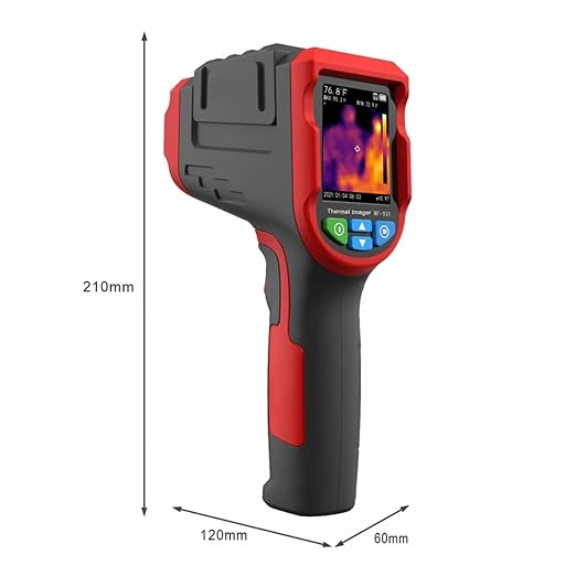 Cámara térmica portátil NF-521 para inspección térmica miniatura 5