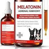 Аdrеnаl Balance for Dogs-Promotes Healthy Adrenal Function for Cushing’s Disease-Supports Normal Sleep & Cortisol Balance-Contains Melatonin, HMR Lignans, Ashwagandha Extract & HMR Lignans, 60ml