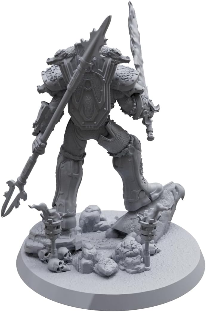 Customized Alpharius Primarch of The Alpha Legion Personalized from W40k Chaos spacemarines 3D Resin Miniature Official Scale