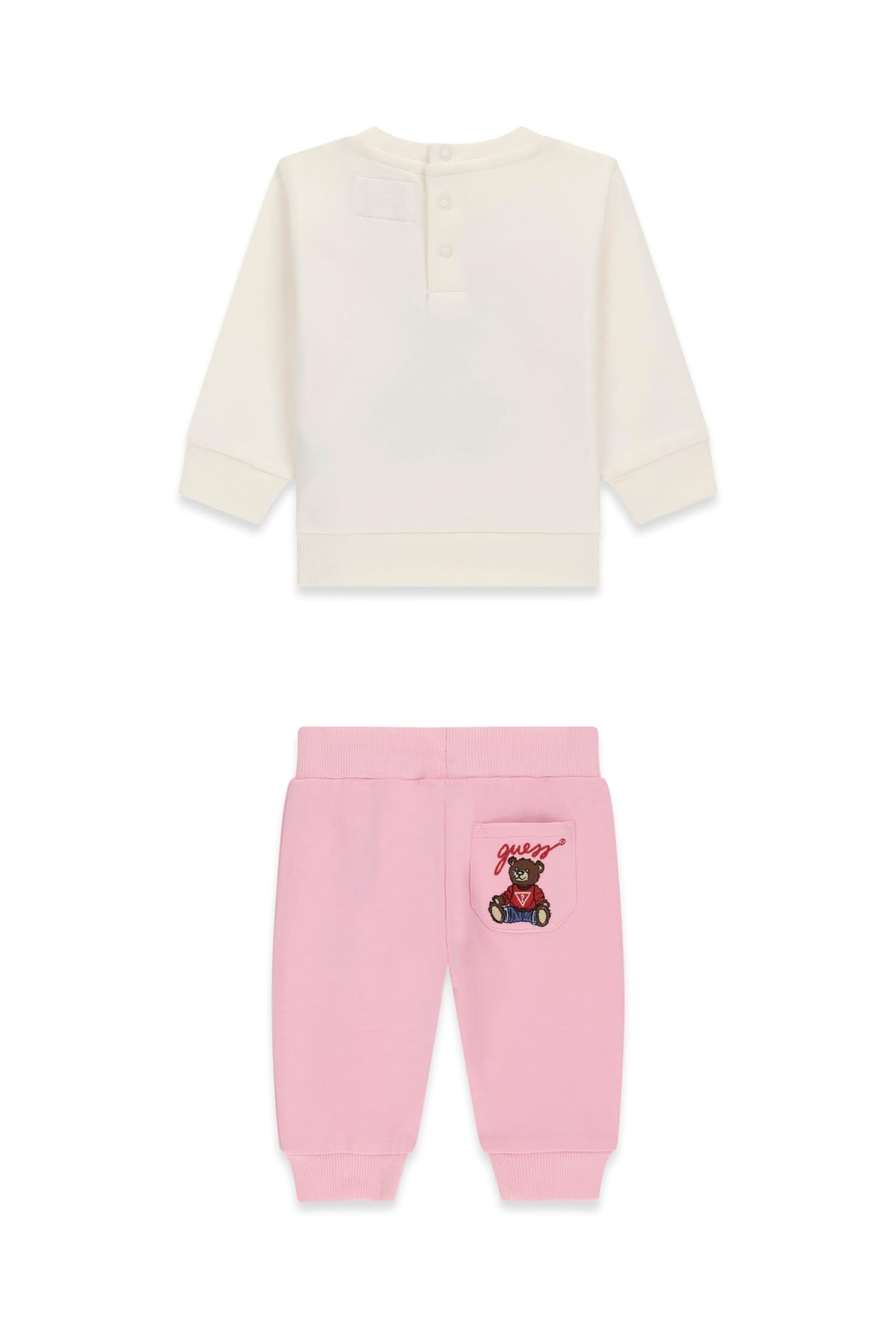 GUESS Set Ls Active Top+active Pants-h5yi00kax74 SET LS ACTIVE TOP+PANTALONI ATTIVI Unisex - Adulto (Pacco da 1)