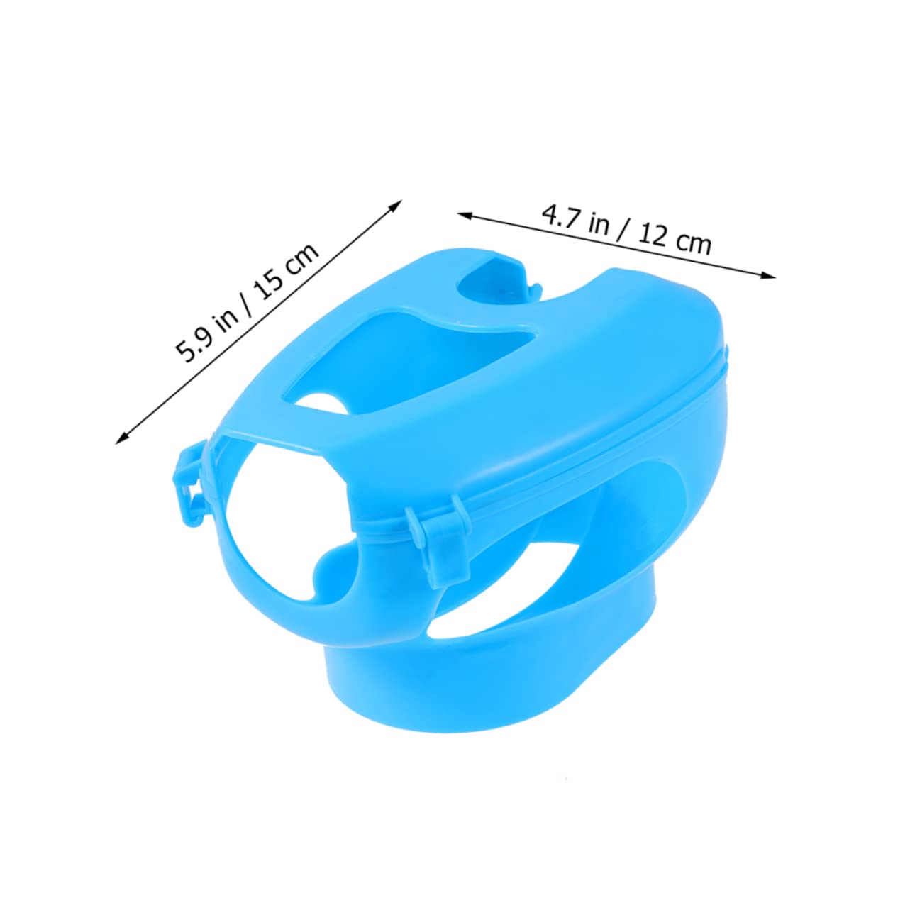 Parliky 2Pcs Pigeon Feeding Fixator Tool Practical Holder for Pigeon Care Easy to Use Safe Material for Home and Pet Shops Convenient Pigeon Supplies Blue