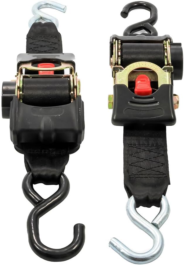 Replacement Compatible with CAMCO TIE Down Straps 2' Width 6' Dual Hooks