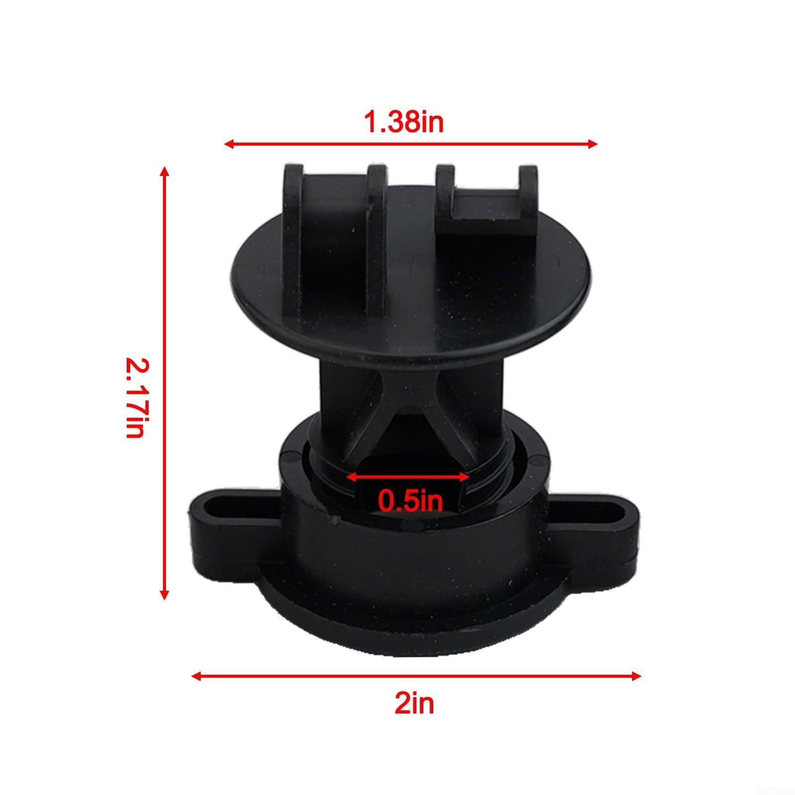 Aisladores Herméticos Con Abrazadera, Poste Redondo, Jardín