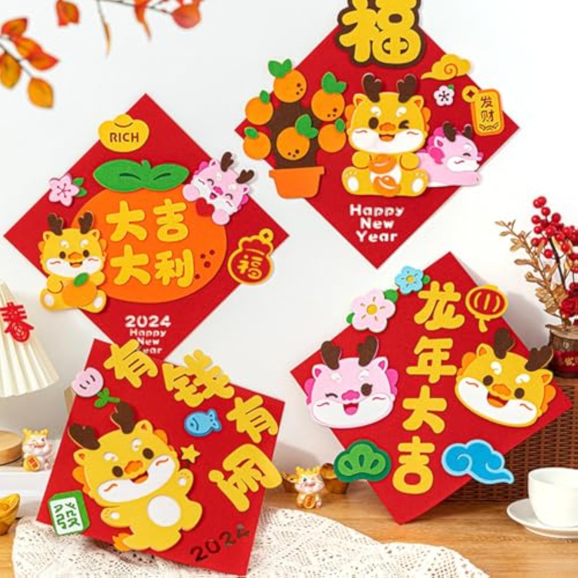 Chinese New Year Door Sticker Door Mural