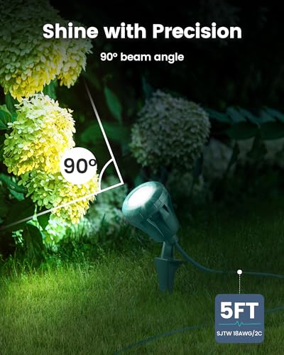 Suraielec UGFL05A Outdoor Spotlight, 800 Lm Halloween Spotlight thumb #5