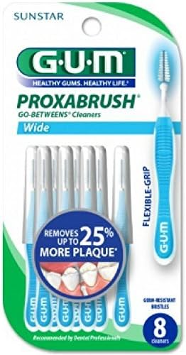 GUM Go-Betweens Proxabrush Cleaners Wide [3614] 8 ea