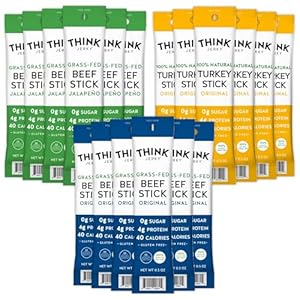 Think Jerky Meat Stick Variety Pack...