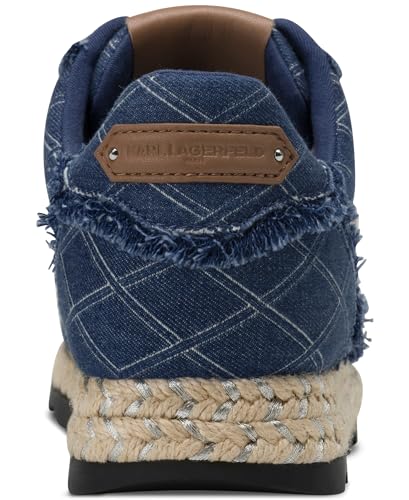 Karl Lagerfeld Women's Meaza Sneaker with Star Embellishments3