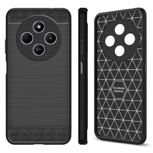 Image of Amazon Brand - Solimo Back Cover Case for Mi Redmi 14C 5G | Compatible for Mi Redmi 14C 5G Back Cover Case | 360 Degree Protection | Soft and Flexible (TPU | Matte Black)