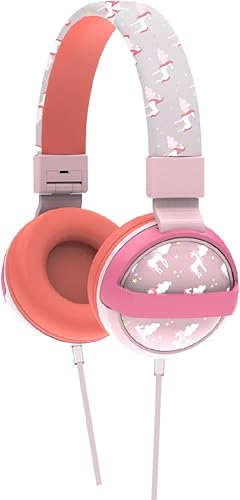 Miniatura 9 de Gabba Goods Auriculares seguros para niños, plegable sin enredos, conector de 0.138 in, limitación de volumen 8594 dB, sobre la oreja con micrófono
