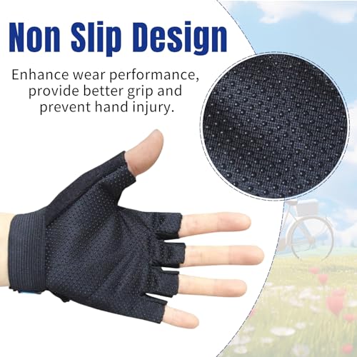 RuiChy 子供用半指トレッキンググローブ