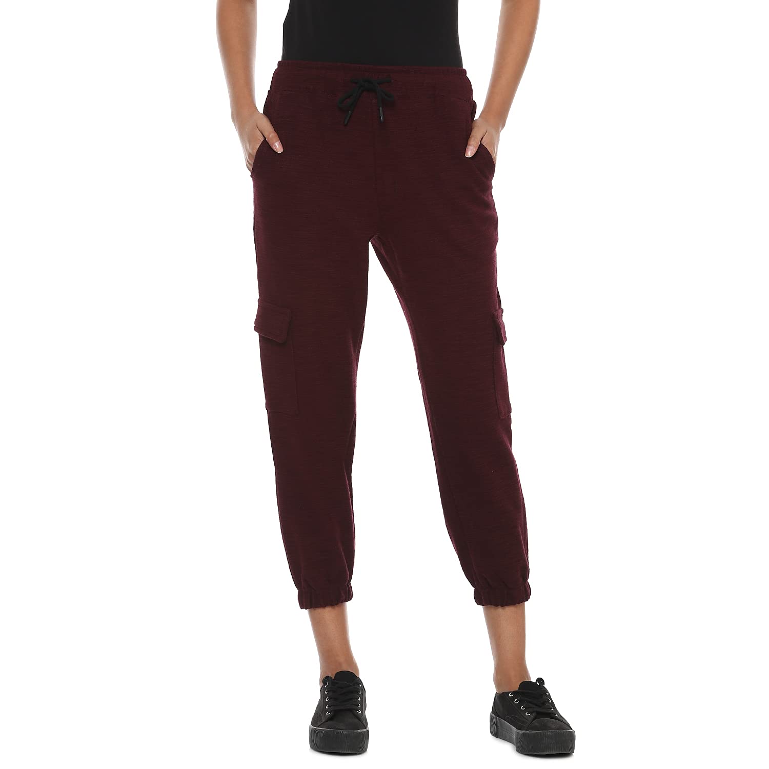 Campus Sutra Campus Sutra Women Stylish Active Joggers in neutral