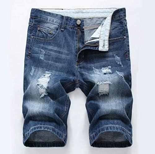 Amazon Co Jp デニム パンツ 半ズボン ダメージ加工 ハーフパンツ メンズ ショートパンツ 半パン 男性用 Jeans デニム ジーンズ スリム ショーツ ハーパン ストレッチ 短パン Clothing Accessories
