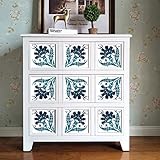 😊Material: Nuestras azulejo adhesivo cocina están hechas de material de vinilo, que es de alta calidad e impermeable y cumple con el estándar.