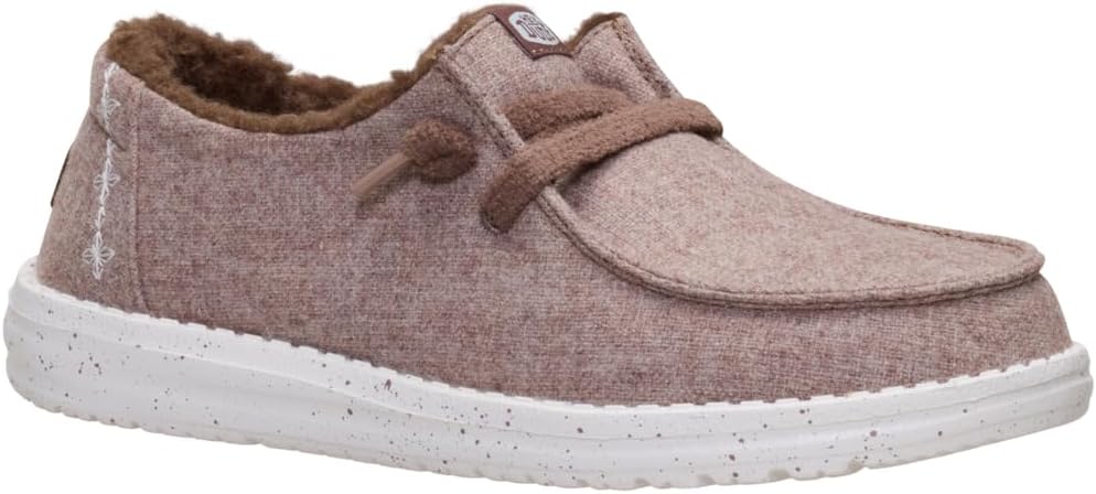 HEYDUDE Women's Wendy Wool Cozy Slip-On Loafers | Comfortable Lightweight Shoes with Sherpa Lining for All Day Comfort - Image 7