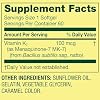 Spring Valley Vitamin K2 100mcg- 60 softgels (Pack of 1), Set by Basket Goods