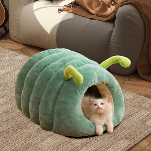 Cocon chat tendre et abri de sommeil molletonné pour petit animal - 6