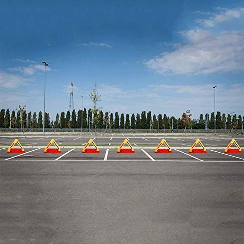 Garde-corps de stationnement robuste avec borne de serrure renforcée de garage