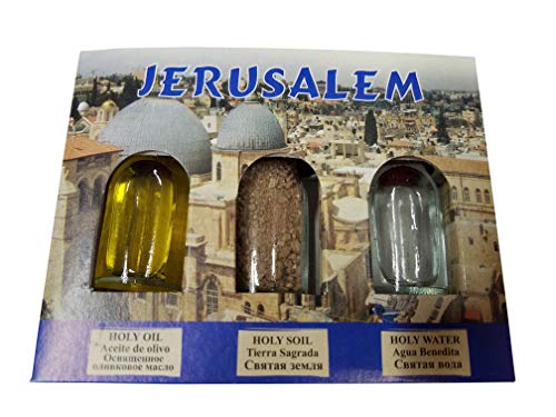 Aceite de Oliva set de 3 Holy Oil, Agua y Tierra