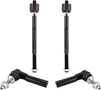 Vista 55 de TRQ - Juego de barras de acoplamiento delanteras interiores y exteriores