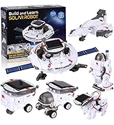 SHCKE STEM Science Kits for Kids 8-12: Solar Space Robot Toy, for Boys & Girls, Best Choice for B...