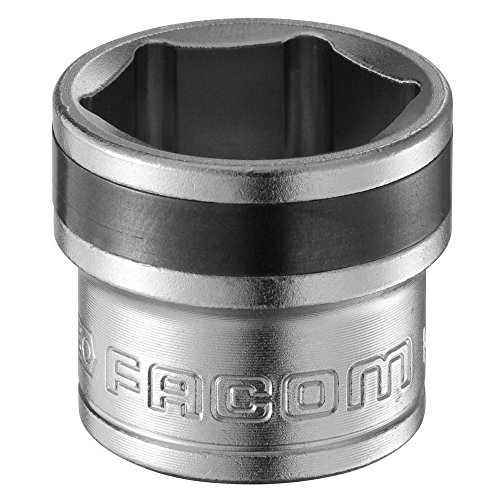 Facom MB. 13-3/8 Cup 6c Magnetic Drained 13 millimetres, White