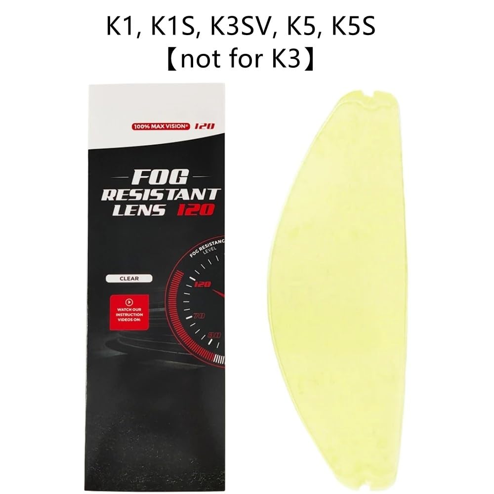 Visera fotocromática roja K1 for AGV K1S K3SV K5 K5S Visère Moto. Reemplazo de Pantalla Facial con Revestimiento Interior antivaho y protección Solar