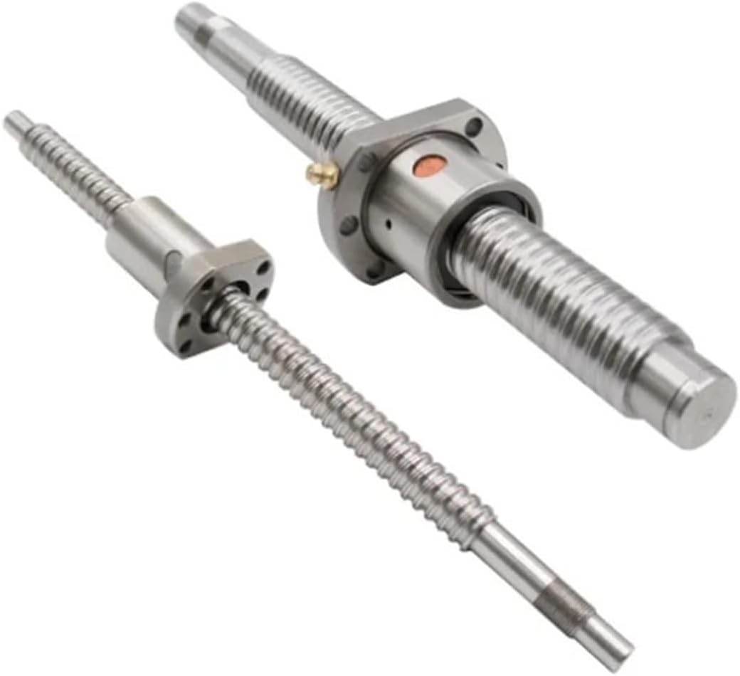 Ballscrew SFU2010 1000-2000mm Roller Screw with Single Ball Nut Dia 20mm Pitch 4mm 5mm 10mm 1Pcs(1950mm)