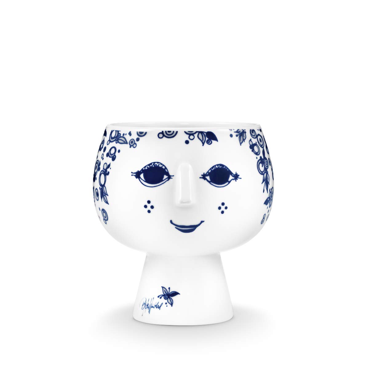 BJORN WIINBLAD フラワーポット 11cm ブルー