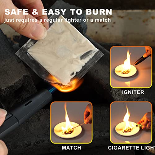 Wisdomwell Fire Starter - Pack Of 30 Fire Starters, All-Purpose Indoor & Outdoor Firestarter, For Charcoal Starter, Campfire, Fireplace, Firepit, Smoker - Water Resistant And Odorless #TOP2