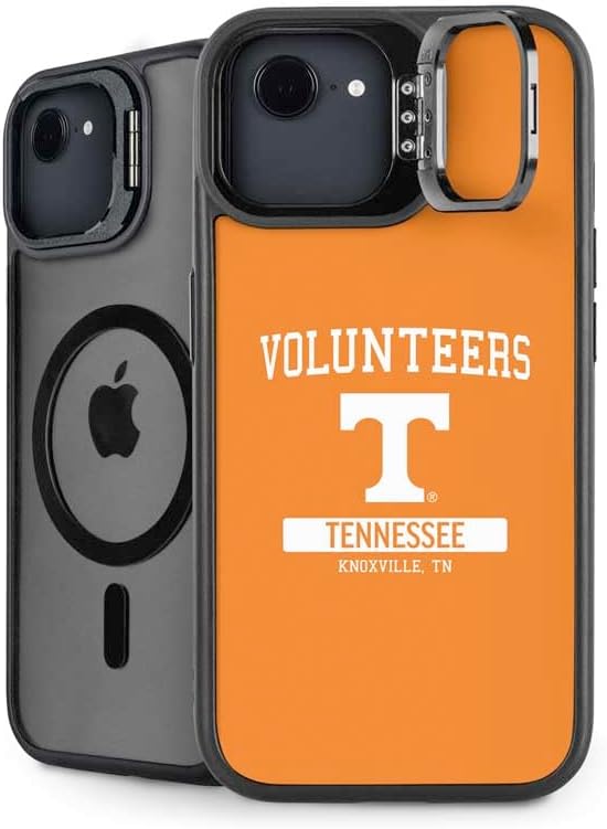 Skinit Kickstand Phone Case Compatible with iPhone 16e - Officially Licensed University of Tennessee-Knoxville T Logo on Orange Design