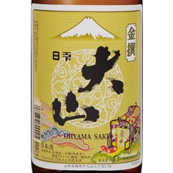Amazon.co.jp: 大山 金撰 普通酒 1800ml 山形県 加藤嘉八郎酒造 日本酒