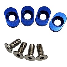 Aluminum Alloy Fixing Motor Base Reinforcement for Traxxas 1/8 4WD Sledge Monster Truck - Blue