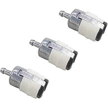 Petrol Filters for Dolmar, Petrol Filter Suction Head Set of 3 for Dolmar 4605 500 4600 460 510 5105 390 410 411 115, Primer Bulb Pump