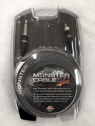 Monster SL de cr de 6 Studio Link Line Cable Chinch de Klm 6 m