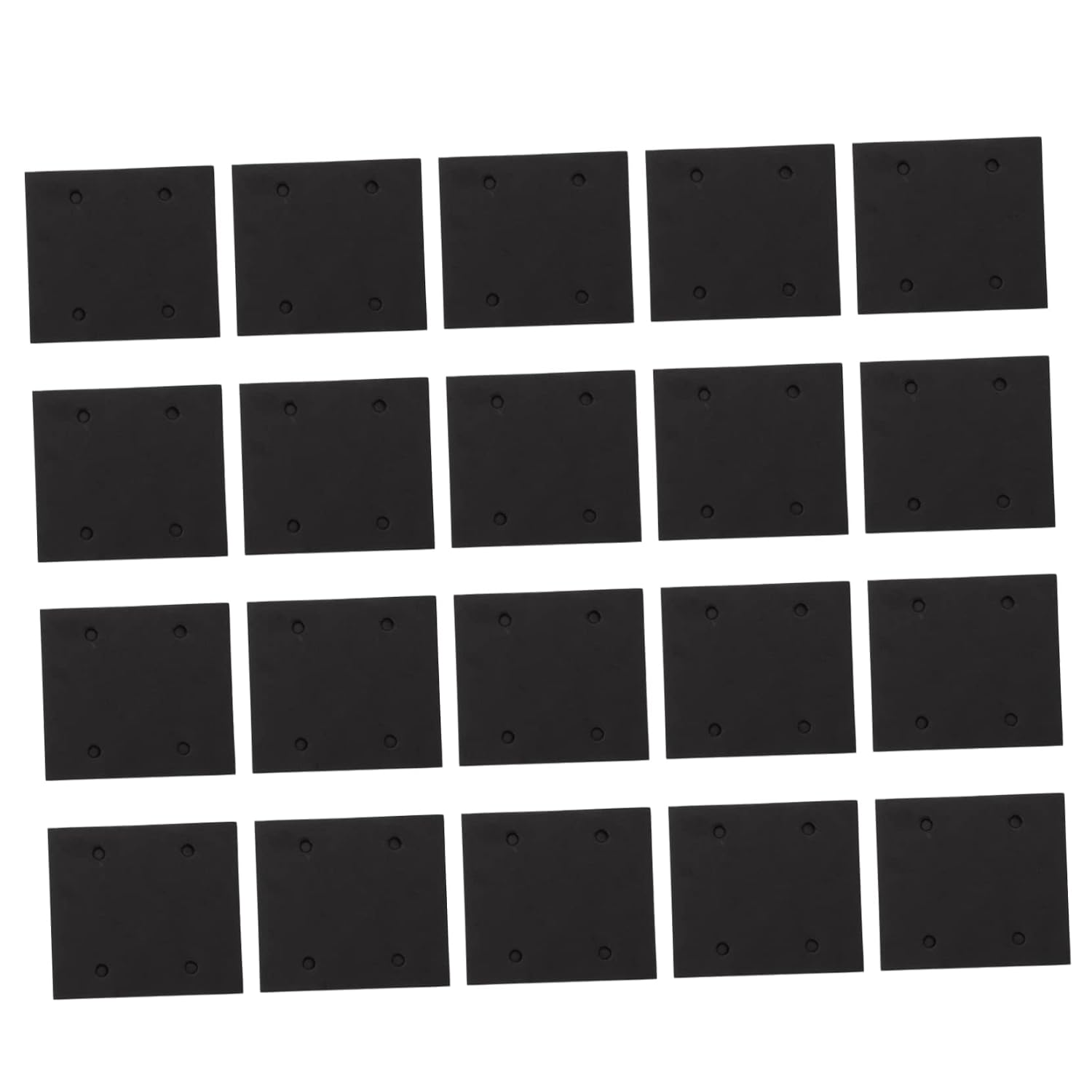 Alipis 20pcs Self-Adhesive Sanding Pad Replacement for Sander Pads Rectangle Sponge Mat Easy Install Carry