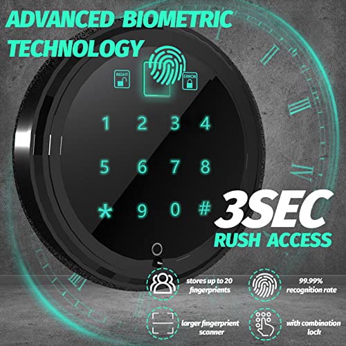 Karini 4-5 Gun Safe,Rifle Safe,Gun Safes For Home Rifles And Shotguns,​Gun Safes For Home Rifle And Pistols,Quick Access Gun Cabinets With Double Door Storage (H55.12 Xw12.6 Xd9.84) #TOP1