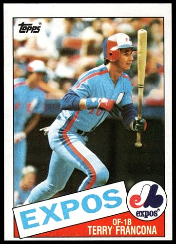 1985 Topps #578 Terry Francona Montreal Expos (Baseball Card) EX Expos