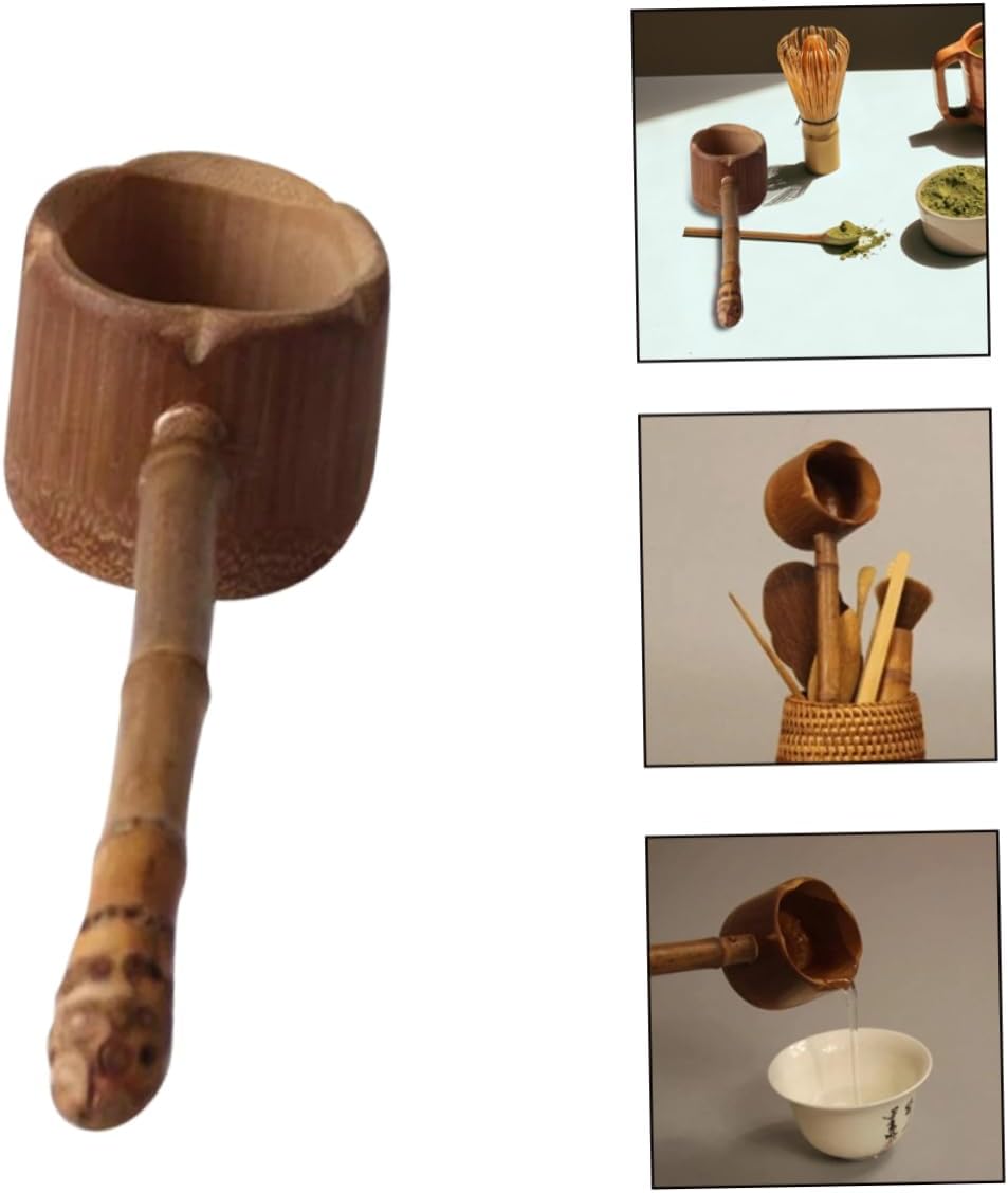 Handle Tea Spoon Portable Water Scoop Ergonomic Design for Easy Use Tea House Restaurant for Items