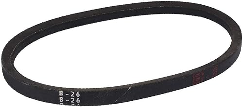 X-DREE B26 26" x 0.67" Industrial Machine Rubber Drive Belt V-Belt(B26 26' 'x 0.67' 'Correa trapezoidal de caucho para máquinas industriales V-Belt