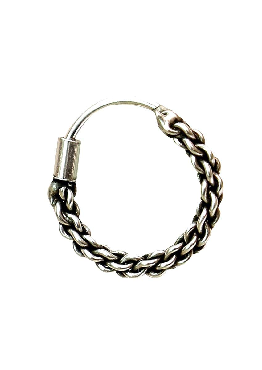 925 Sterling Silver Style for Nose Bali Oxidised Finish for Women-image-6