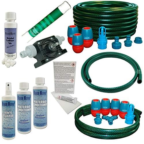 AQUA.REFIT Wasserbetten Service Set Befüllset Entleerungsset Dual Pflegeprodukte Pumpe