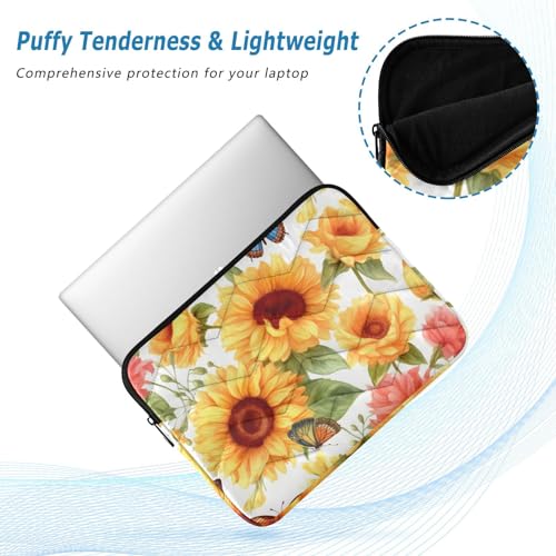 Funda para portátil 13-14 pulgadas impermeable con diseño mariposa miniatura 5