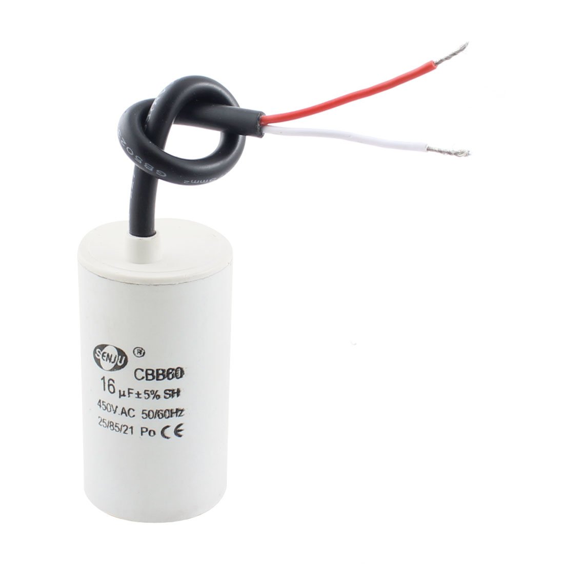 Condensador CBB60 16uf 450V de polipropileno para motores electricos