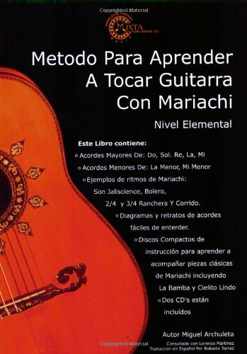 Couverture de Mariachi Method for Guitar.