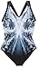 Produktbild Speedo Damen Opalweb Bedruckt 1tlg Badeanzug, Schwarz/Weiß/Grau, 14