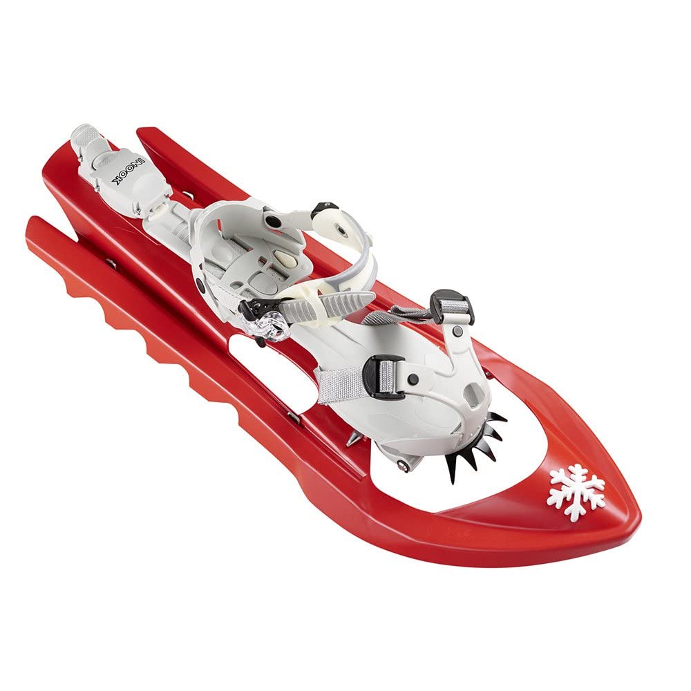 INOOK Freestep Light Schneeschuhe mit Steighilfe I EU 34-42 I Schneeschuh Set mit praktischer Schneeschuhe Tragetasche I Individuell größenverstellbar und vielen patentierten Funktionen
