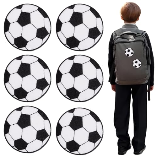 6 Stück Fußball Patches,Fußball Patch gestickt, 6,9 cm, Fußball Fussball Patch Aufnäher Applikation zum Aufbügeln Bügelbild Ball Sport,pplikation Aufnäher zum aufbügeln,Fußballmotiv Bügel Patches 6 Stück Fußball Patches,Fußball Patch gestickt, 6,9 cm, Fußball Fussball Patch Aufnäher Applikation zum Aufbügeln Bügelbild Ball Sport,pplikation Aufnäher zum aufbügeln,Fußballmotiv Bügel Patches