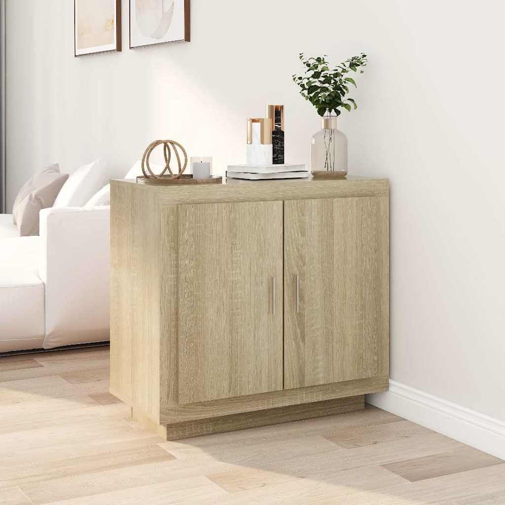 Hothingwell Bufor Sonoma 80 x 40 x 75 cm, 2 drzwi, drewno kompozytowe