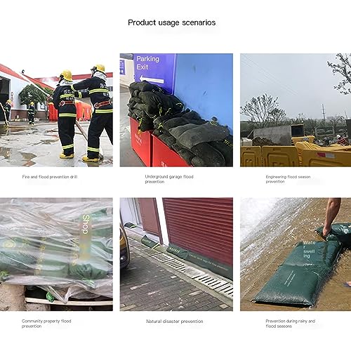 Protege tu hogar con las 10 bolsas de arena absorbentes de agua fáciles de usar para lluvia 7